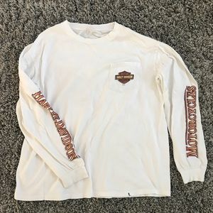 Harley Davidson Vintage Long Sleeve Size XL Tee